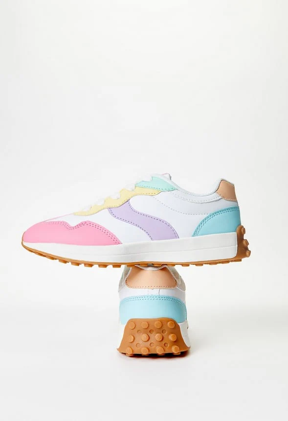 Colorblock Retro Trainer - Image 8