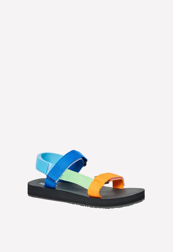 Colorblock Strap Sandal - Image 2