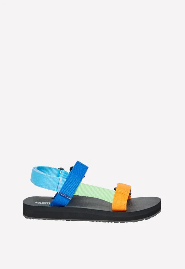 Colorblock Strap Sandal - Image 4