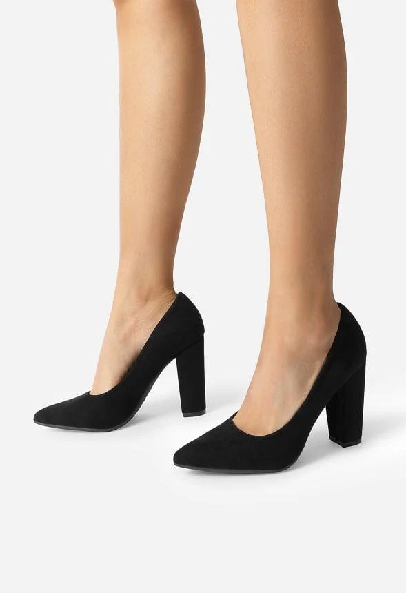 Comfortable Block Heel Pumps - Image 2