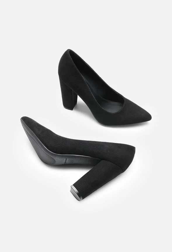 Comfortable Block Heel Pumps - Image 5