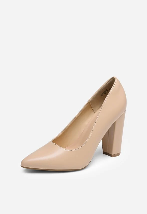 Comfortable Block Heel Pumps - Image 3
