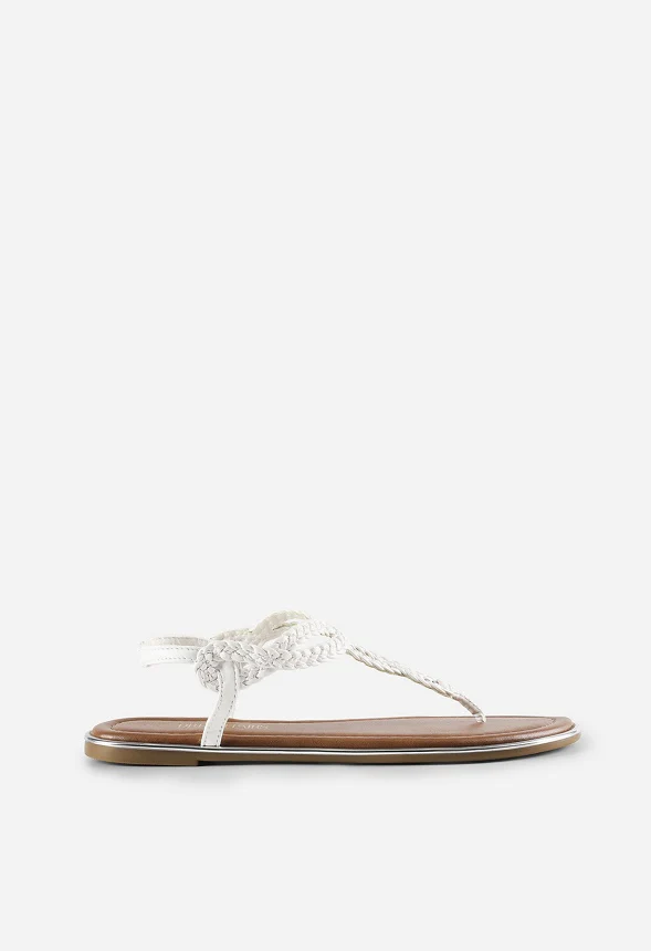 Comfortable T-Strap Thong Flat Sandal - Image 3