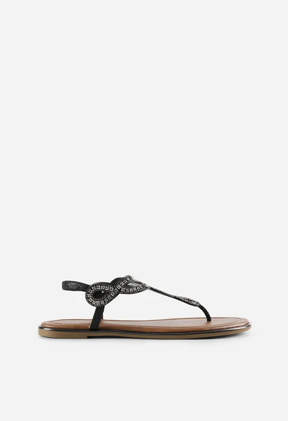 Comfortable T-Strap Thong Flat Sandal - Image 3
