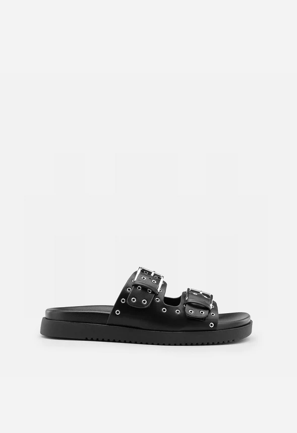 Comfy Arch Support Chunky Flat Sandals - Image 4