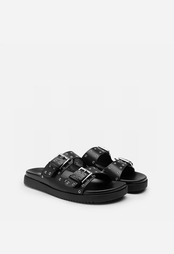 Comfy Arch Support Chunky Flat Sandals - Image 5