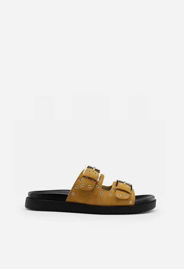Comfy Arch Support Chunky Flat Sandals - Image 3