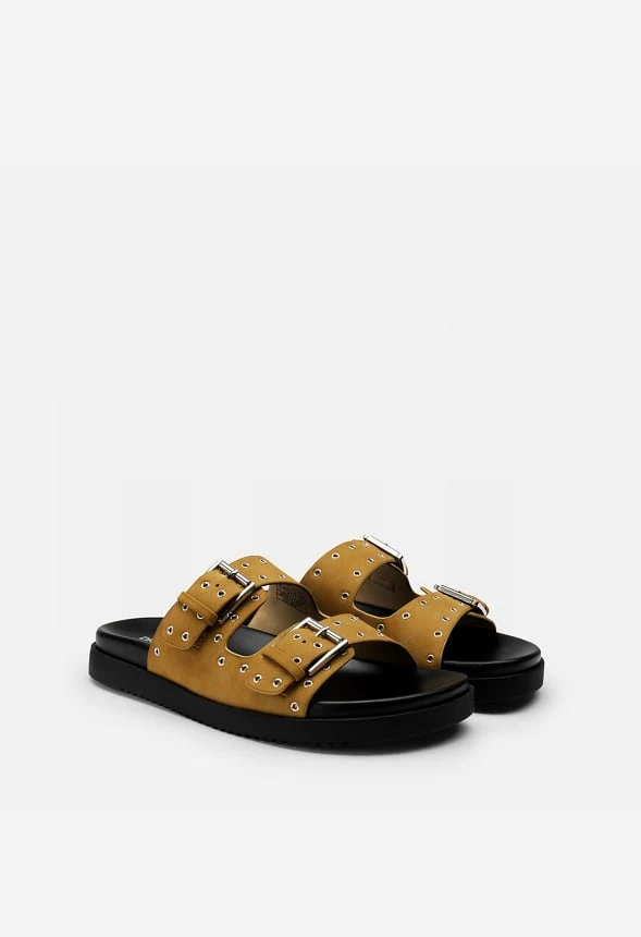 Comfy Arch Support Chunky Flat Sandals - Image 4