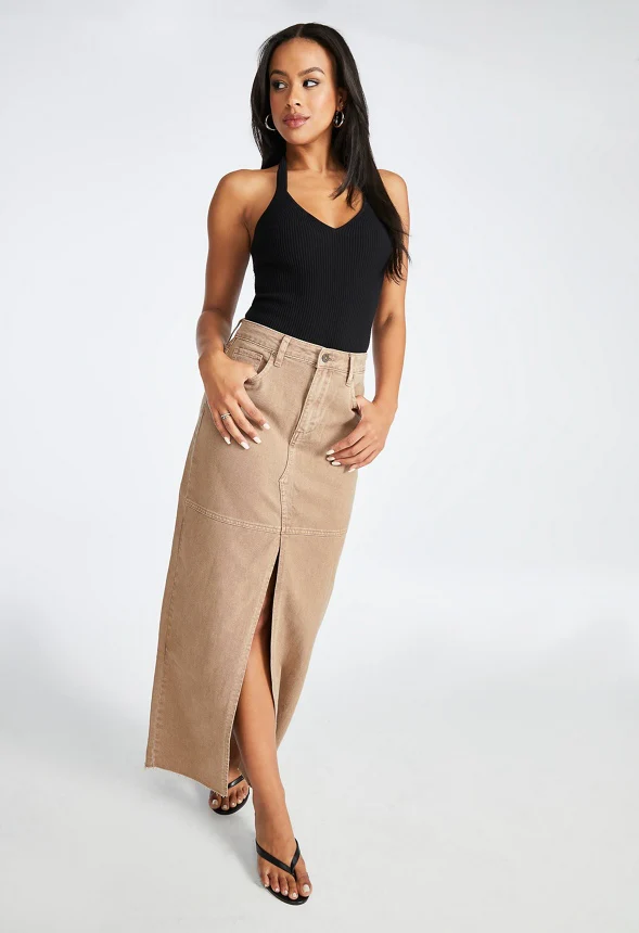 Compact Rib Halter Top - Image 5