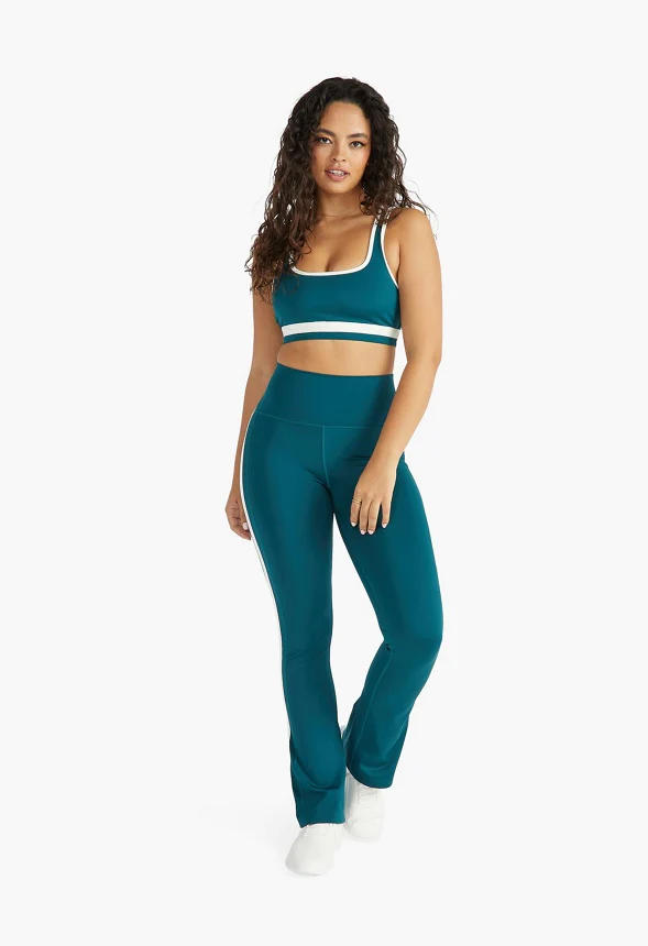 Contrast Bootcut Active Leggings - Image 3