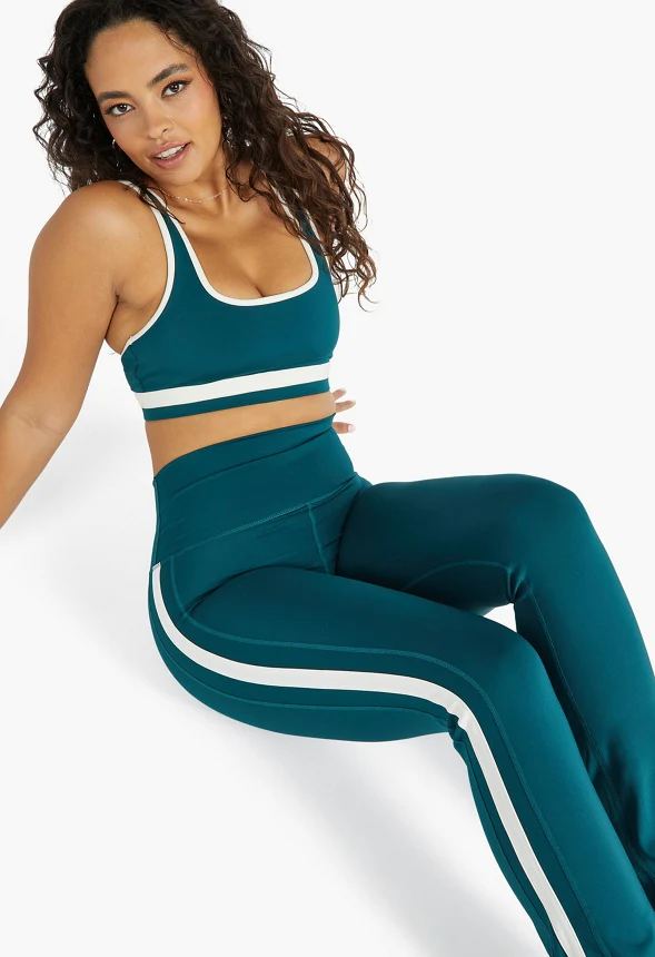 Contrast Bootcut Active Leggings - Image 5
