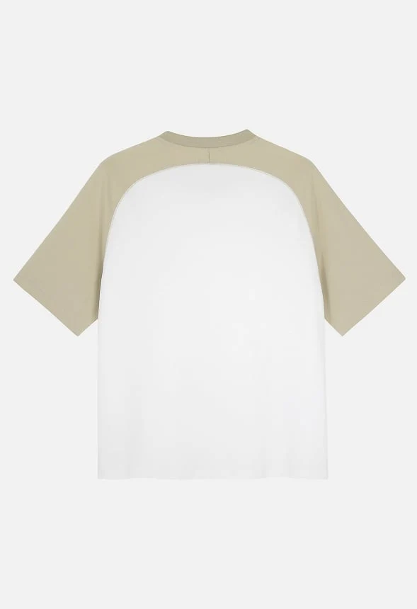 Contrast Raglan Regular Fit Tee - Image 2