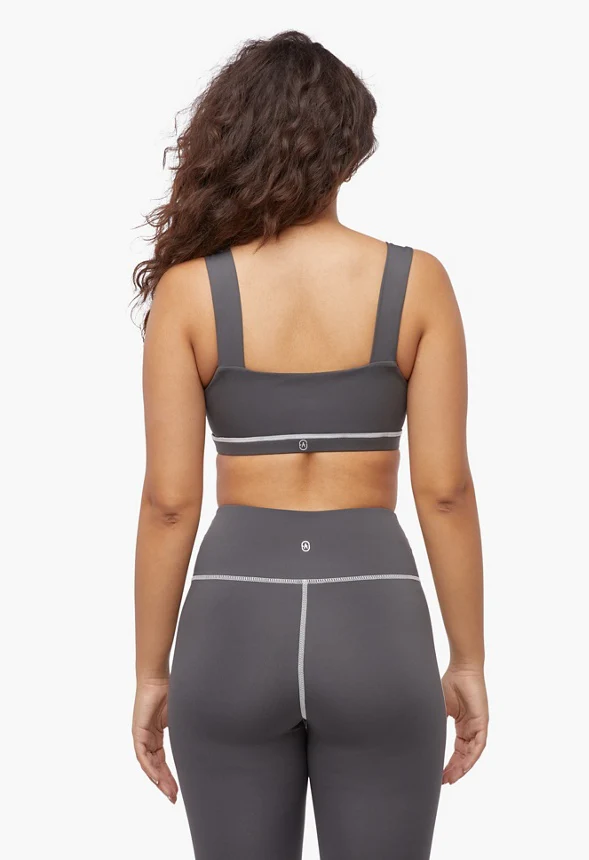 Contrast Stitch Bra - Image 2