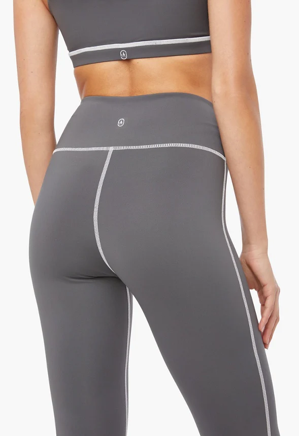 Contrast Stitch Leggings - Image 4