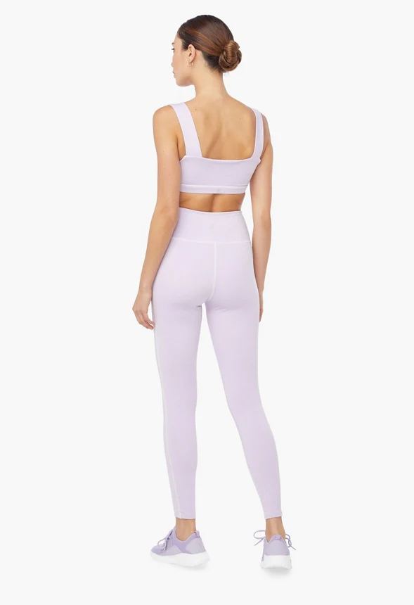 Contrast Stitch Leggings - Image 3