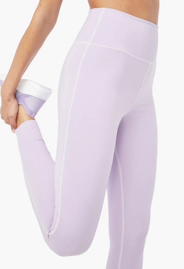 Contrast Stitch Leggings - Image 4