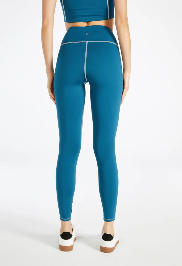 Contrast Stitch Active Leggings - Image 3
