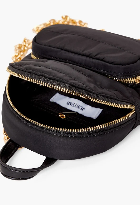 Mini Puffer Nylon Backpack - Image 5