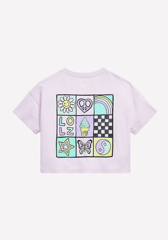 Cool Checker Cropped Tee - Image 4