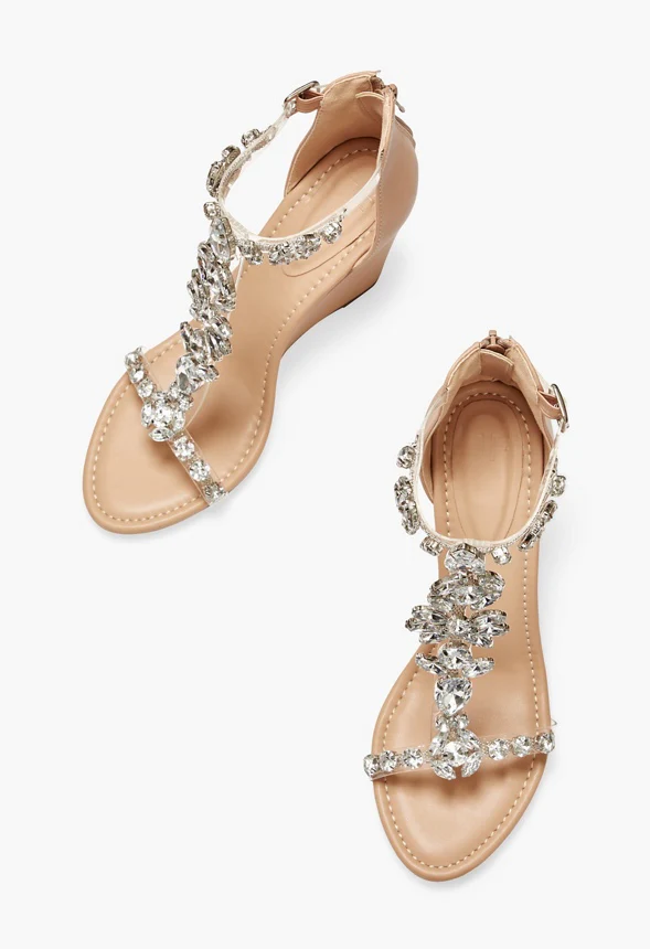 Cora Embellished Wedge - Image 6