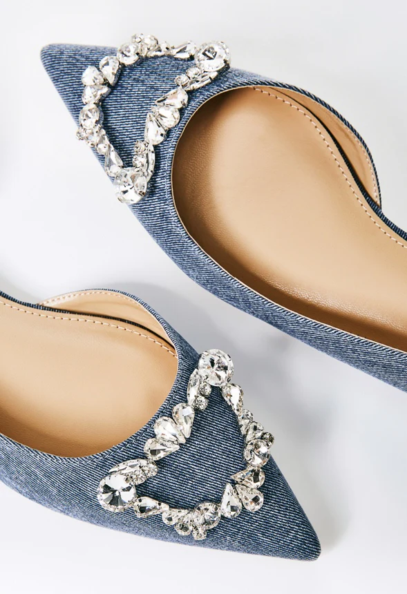 Coralin Pointed Toe Flat - Image 6