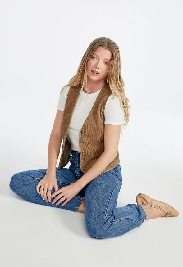 Corduroy Vest - Image 4