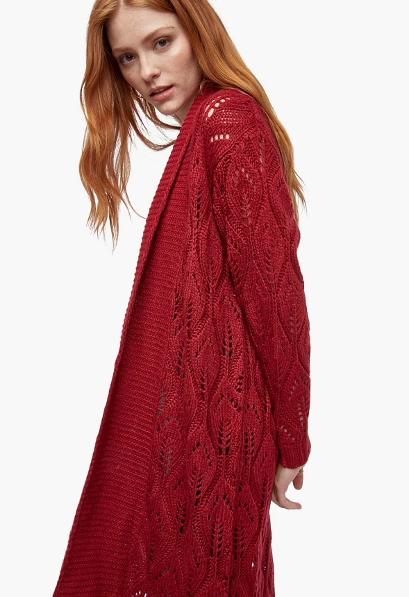 Cozy Crochet Cardigan - Image 4
