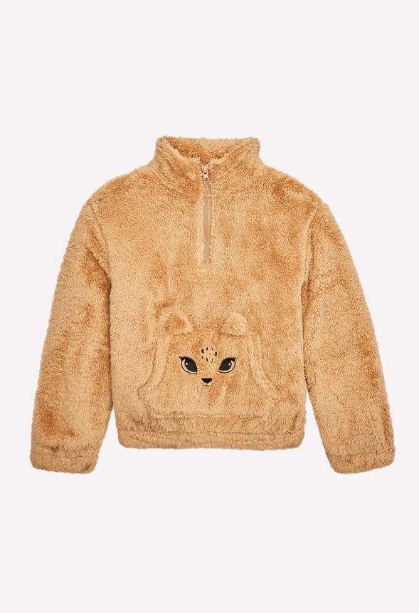 Cozy Deer Quarter Zip Pull Over - Image 3