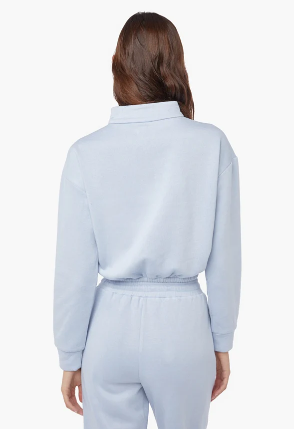 Cozy Henley Sweatshirt - Image 2