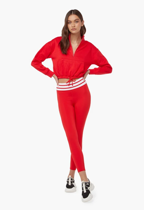Cozy Henley Sweatshirt - Image 3