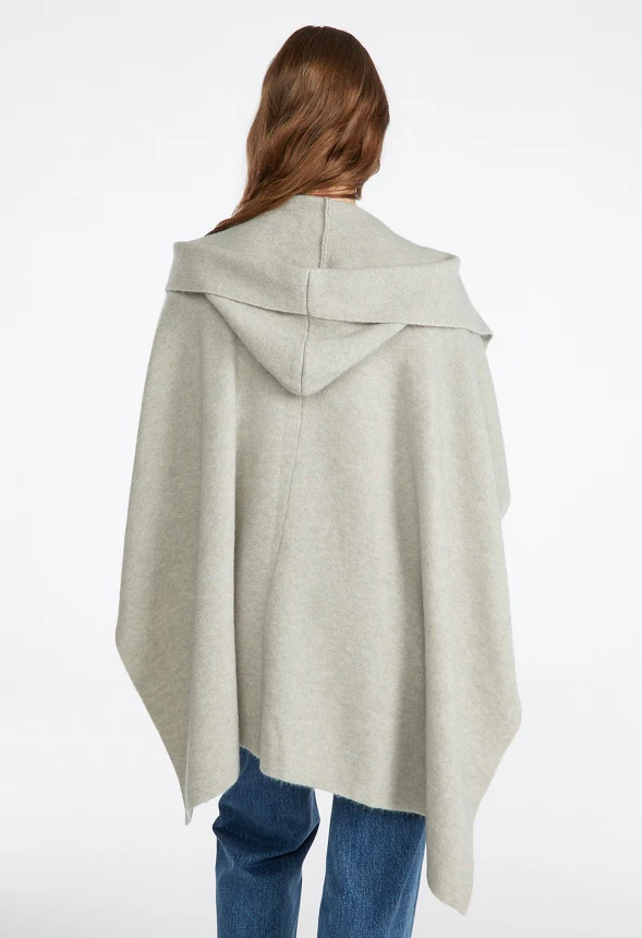 Cozy Hooded Ruana - Image 2
