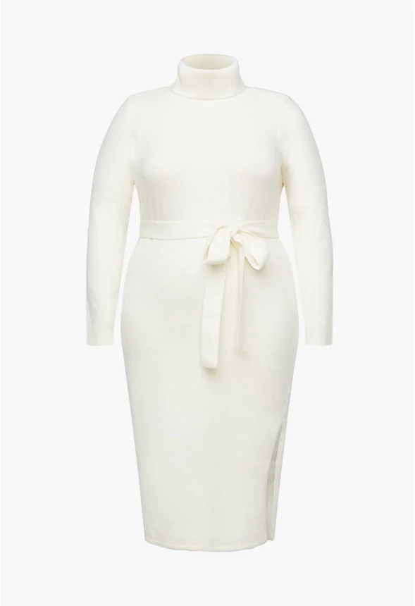 Cozy Midi Sweater Dress - Image 5