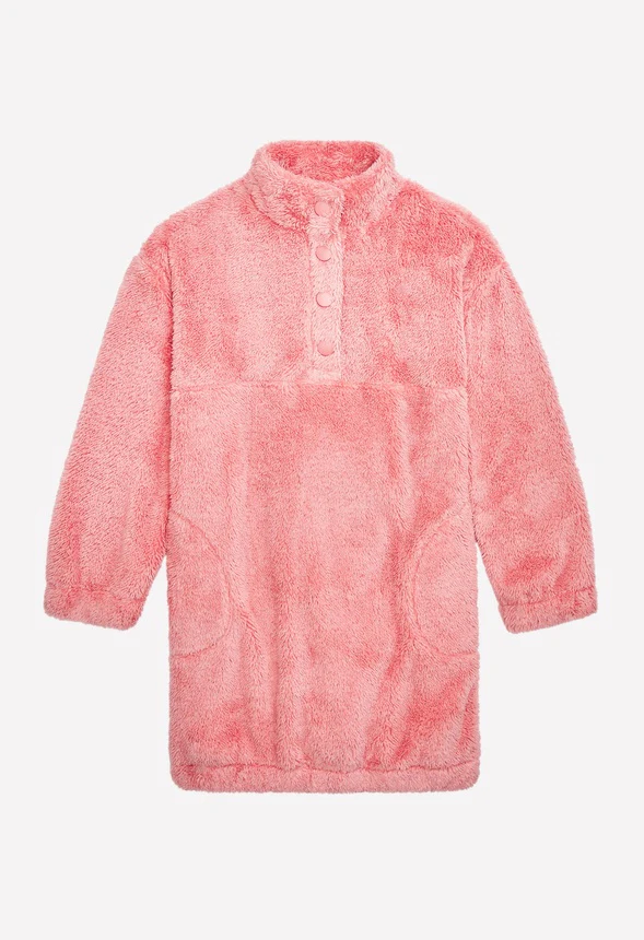 Cozy Mock Neck Dress - Image 2
