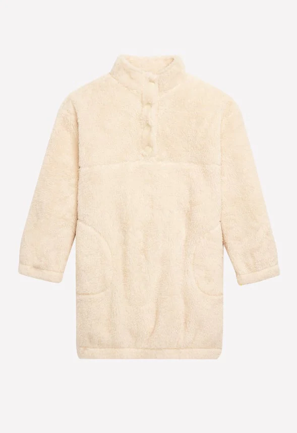 Cozy Mock Neck Dress - Image 2