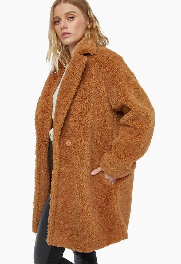 Cozy Teddy Coat - Image 4