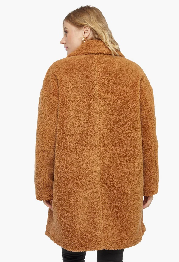 Cozy Teddy Coat - Image 5