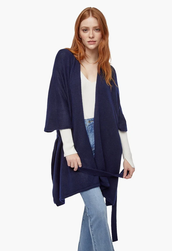 Cozy Tie Ruana - Image 4