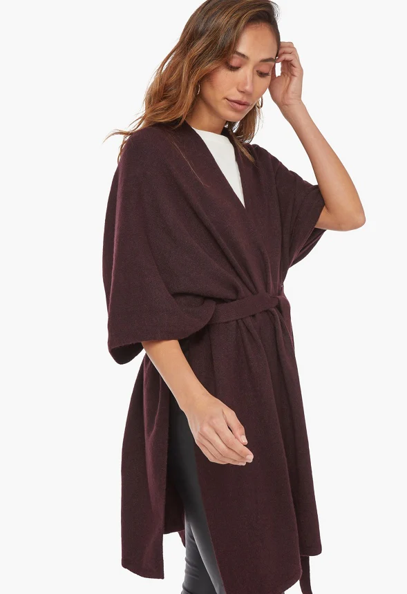 Cozy Tie Ruana - Image 3