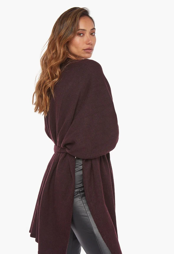 Cozy Tie Ruana - Image 4