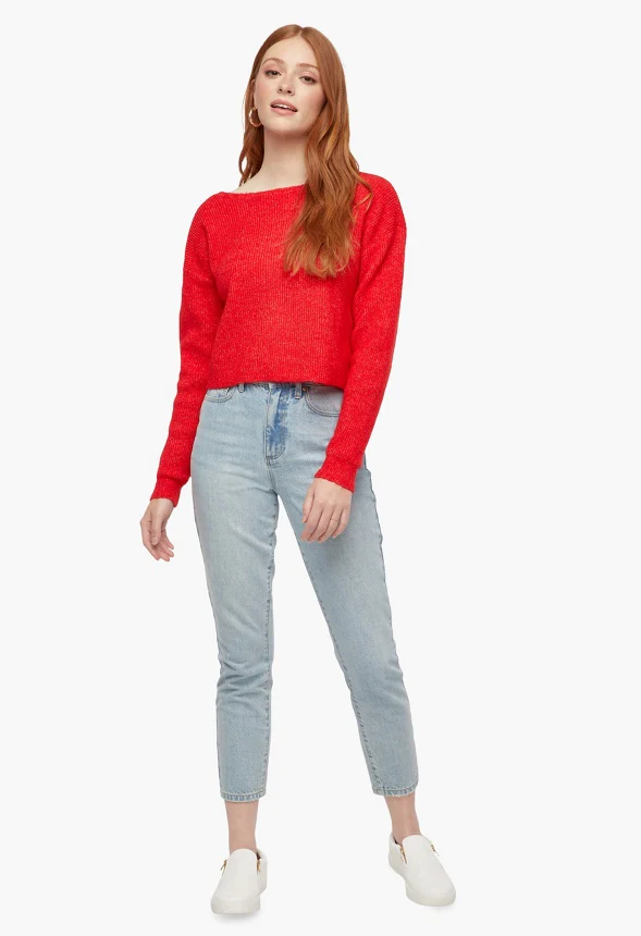 Cozy Twist Back Sweater - Image 3