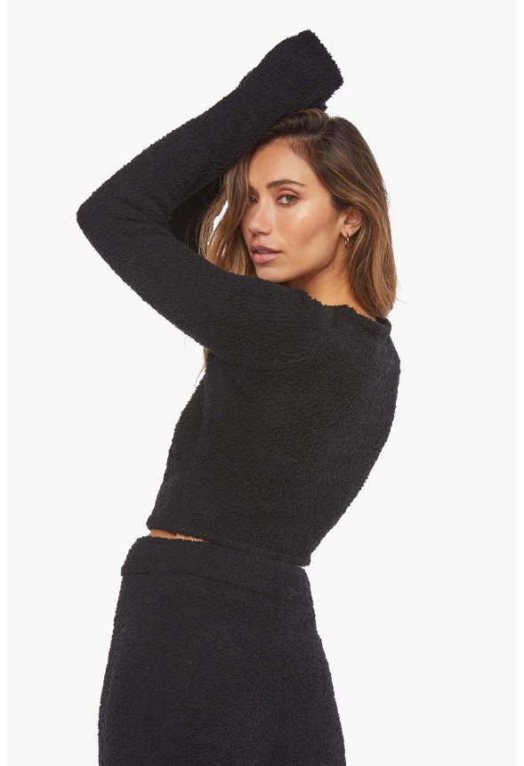 Cozy Wrap Long Sleeve Top - Image 2