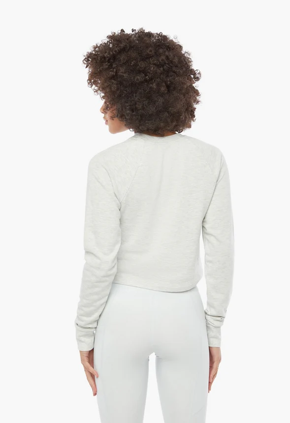 Crew Neck French Terry Sweatshirt - Image 2