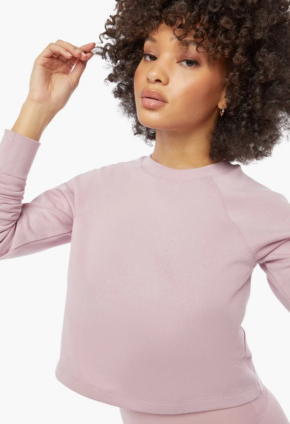 Crewneck French Terry Sweatshirt - Image 4