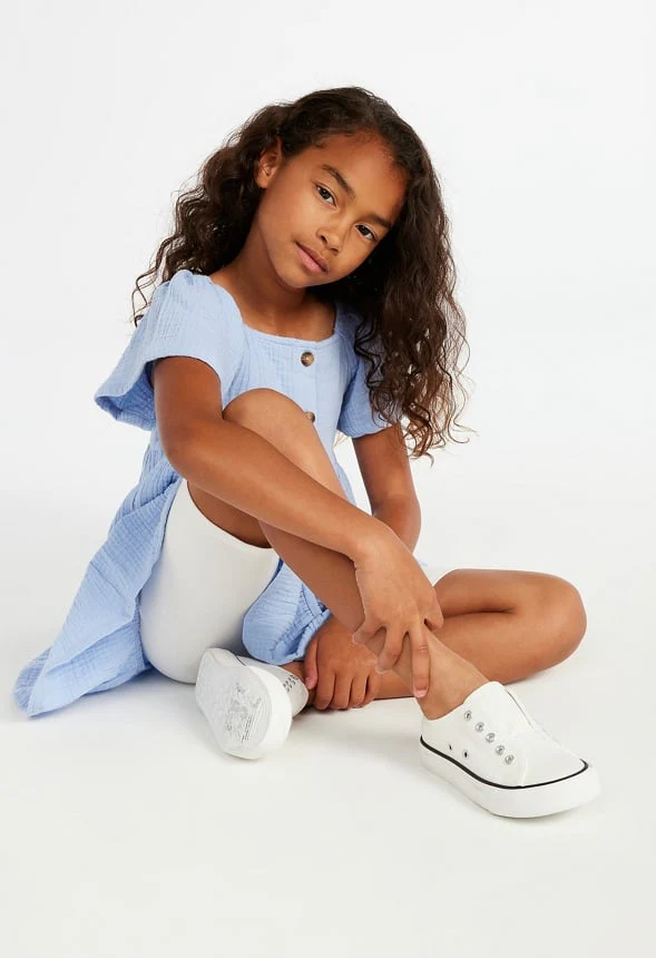 Crinkle Knit Tiered Dress - Image 5