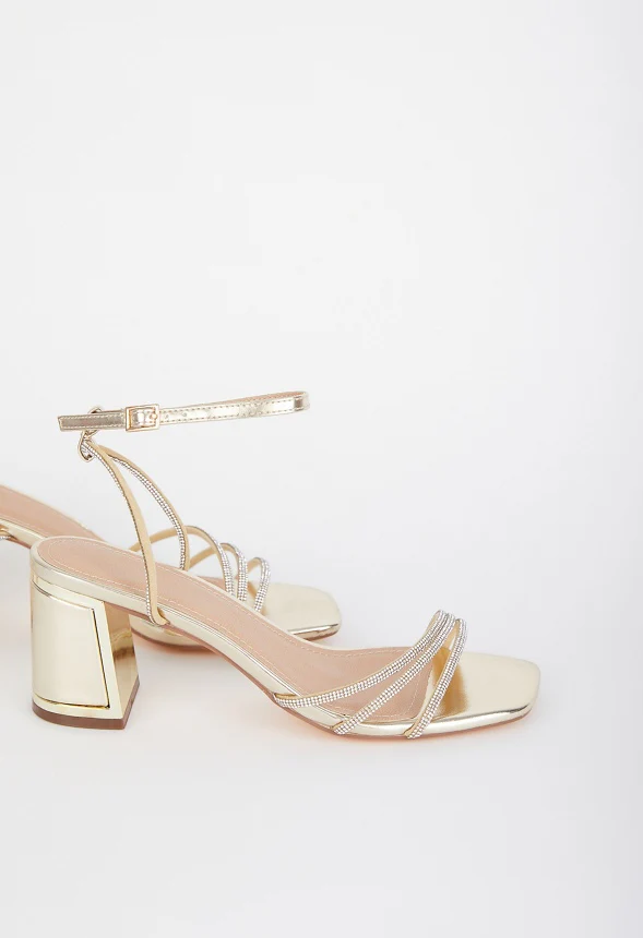 Cris Block Heeled Sandal - Image 5