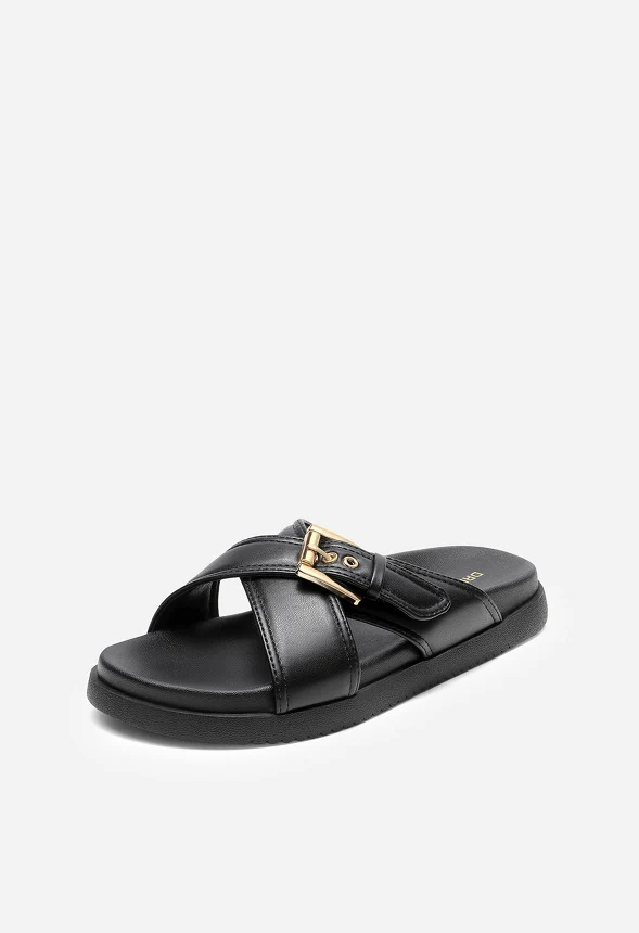 Criss-Cross Flat Sandals - Image 3