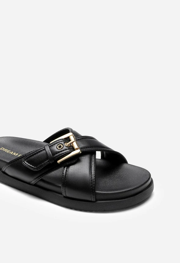 Criss-Cross Flat Sandals - Image 7