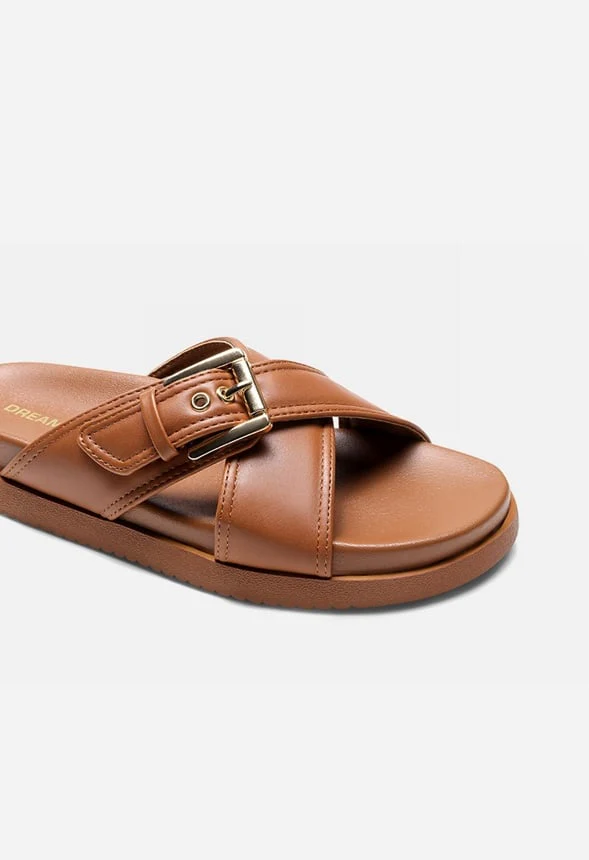Criss-Cross Flat Sandals - Image 7