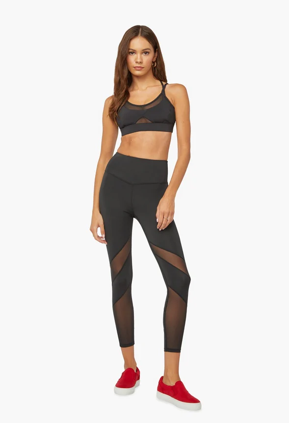 Crisscross Mesh Bra - Image 4
