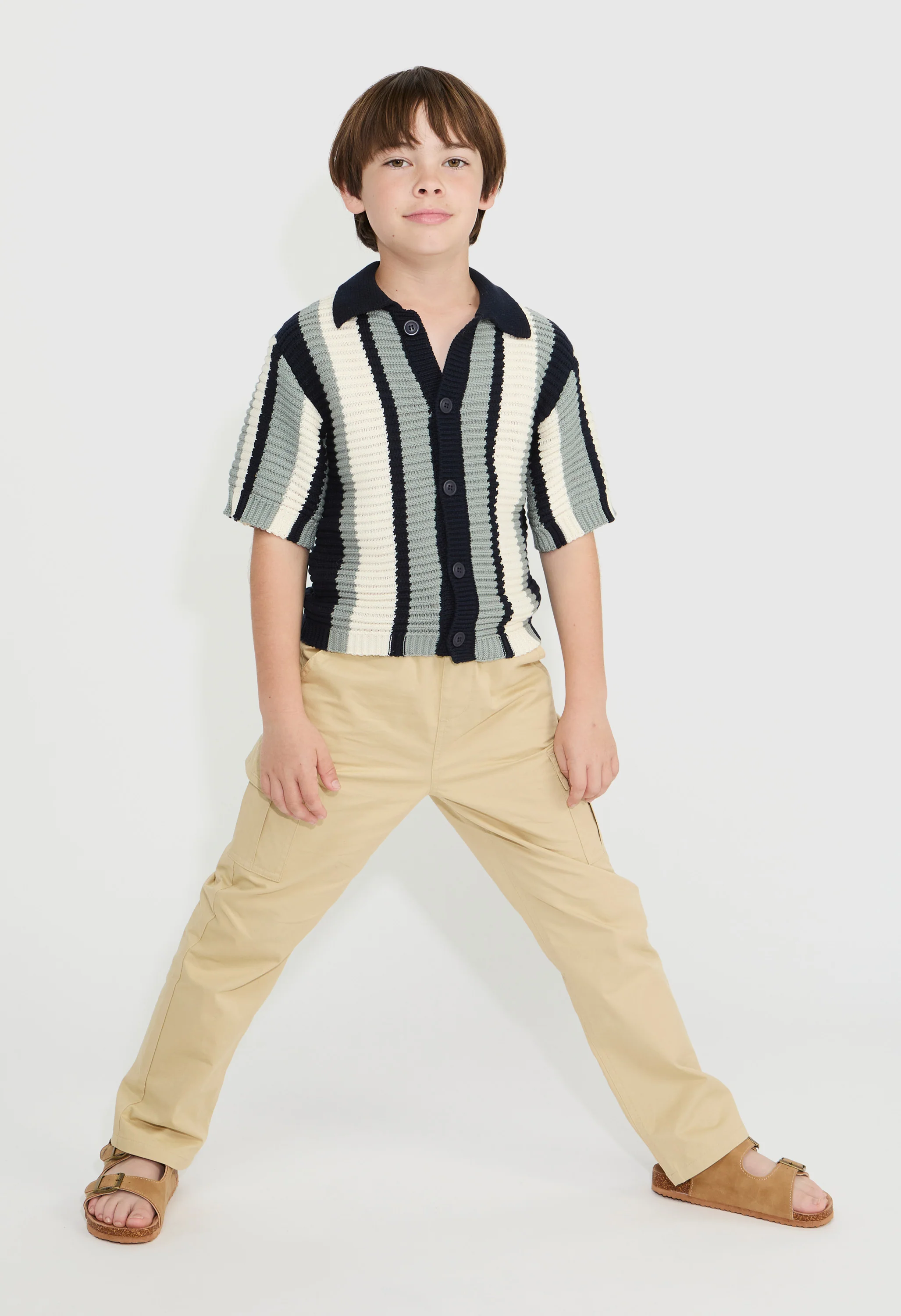 Crochet Button Down Shirt - Image 4